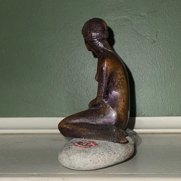 Kobenhvn Copenhagen The Little Mermaid Sculpture Statue - Picture 4 of 13